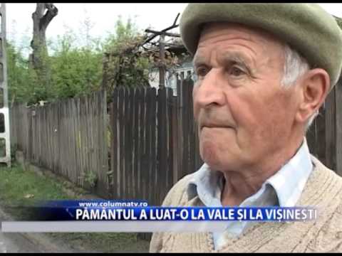 Pământul a luat-o la vale și la Vișinești (Columna TV)