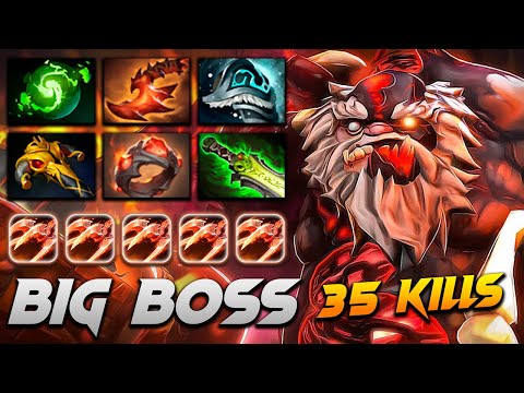 IMBA PUDGE BIG BOSS 35 KILLS - Dota 2 Pro Gameplay [Watch & Learn]