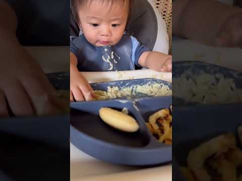 Kaizen’s #mukbang for today, broccoli pasta, apple french toast, and banana #yummy #youtubeshorts