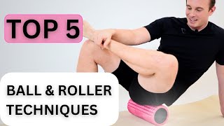 Foam Roller & Massage Ball Techniques for Neck, Back, Foot, and Leg Pain Relief!