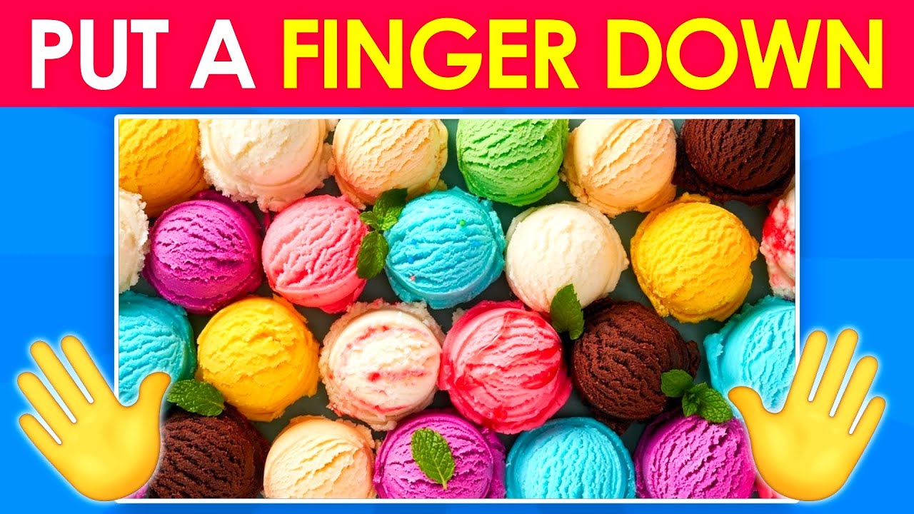 Put A Finger Down...!! Choosy Ice Cream Eaters edition!