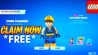 How to get the 2 *NEW* FREE LEGO FORTNITE SKIN