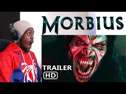 MORBIUS - Official Trailer REACTION VIDEO!!!