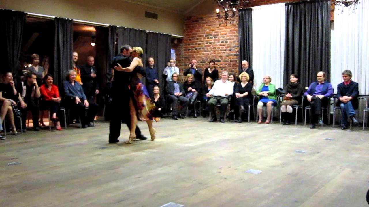 Alejandra Mantinan y Filippo Avignonesi at Oulu Tango Festival 2012