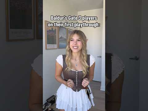 Your first BG3 playthrough VS every save after…