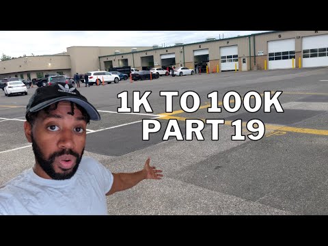 Turning $1,000 To $100,000 Part 19 - How To Flip Cars - $4k+ at Dealer Auction