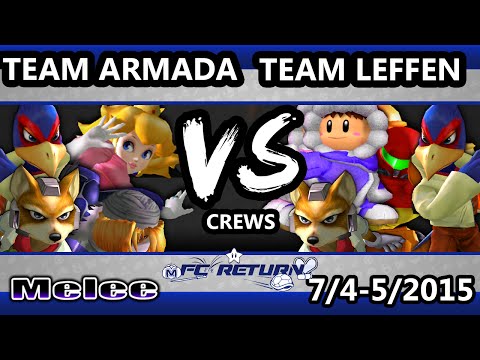 FC Return - Team TSM | Leffen Vs. Team [A] Armada - SSBM - Smash Melee