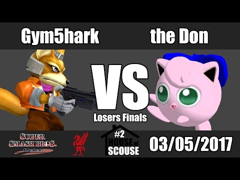 SSBM HoS 2 (Liverpool Weekly) Losers Final - Gym5hark (Fox) vs the Don (Jigglypuff)