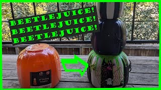 Beetlejuice Pumpkin stack DIY