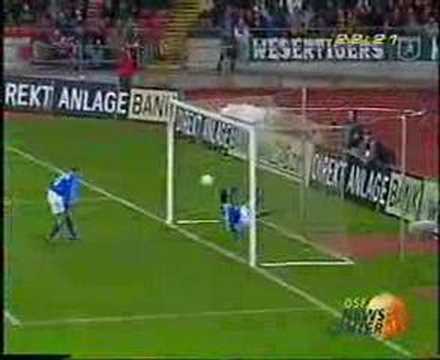 UEFA-Cup - 2000/01, 2. Runde, Werder Bremen - RC Genk 4:1