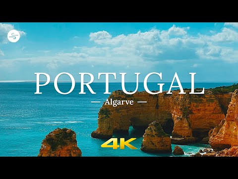 [4K UHD] Algarve, PORTUGAL🇵🇹 Ambient Drone Film + Ambient Chillout Music for Relax