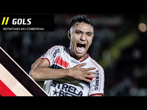 GOLS - Botafogo 4x1 Comercial - Copa Paulista - 09/07/2024