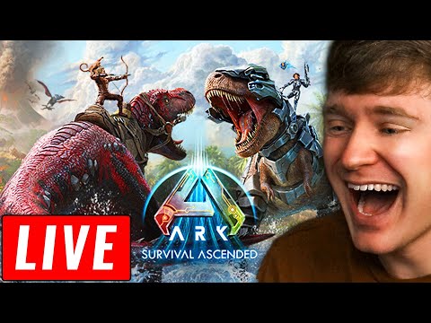 🔴LIVE - ARK SURVIVAL ASCENDED! (Day 1)