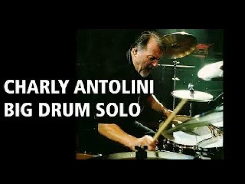 Charly Antolini: THE BIG DRUM SOLO - #charlyantolini  #drumsolo  #drummerworld