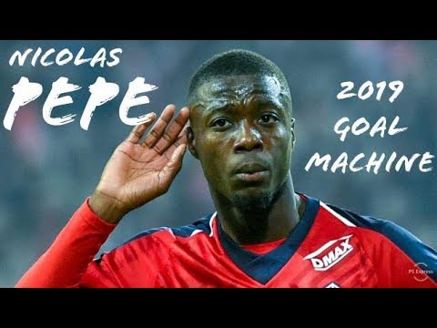Nicolas Pepe - Arsenal target - Clinical Finishes and Blistering Pace