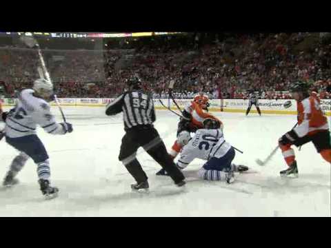 October 24th, 2011 Toronto Maple Leafs at Philadelphia Flyers