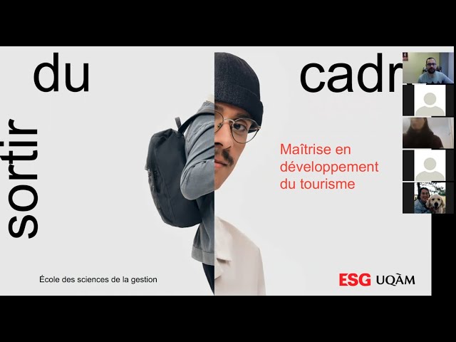 Soyez aux premières loges du tourisme de demain