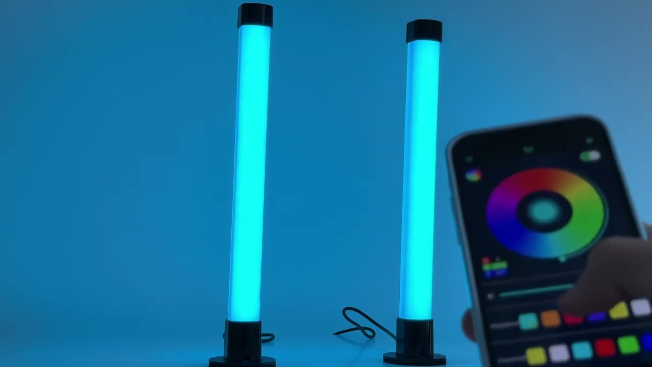 Настільна LED лампа RGB 5V Panel 2 Single side Bluetooth dual pack USB with app