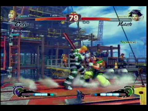 05-28-10 Ryan Hunter (Cody) vs Flash Metroid (Makoto) - SSF4