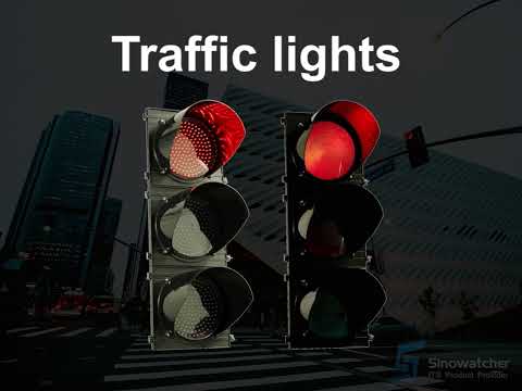 Professional 300mm led traffic lights, easy installation and maintenance
