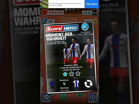 Score Hero! Advent Held - advent challenge - Hero (l'avent) -  25  *** 3 Stars