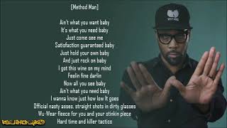 RZA - Wu-Wear: The Garment Renaissance ft. Method Man &amp; Cappadonna (Lyrics)