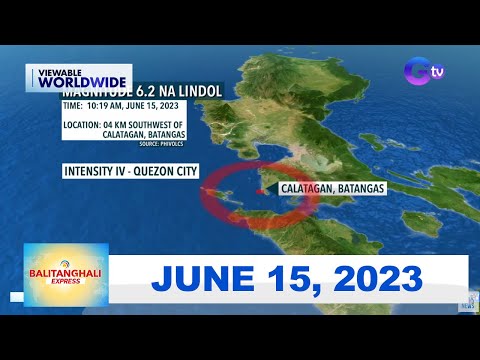 Balitanghali Express: June 15, 2023