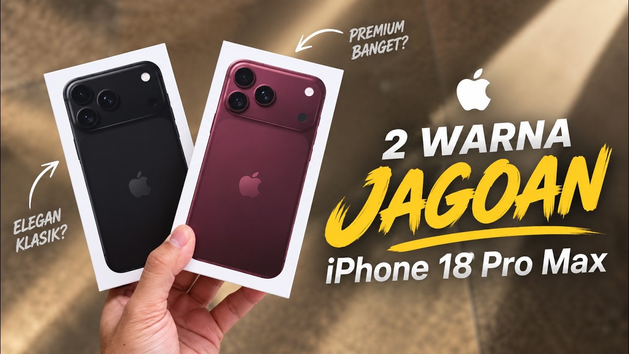 UNBOXING BENERAN iPhone 18 Pro Max + Case / Casing (Gak Resmi Indonesia)
