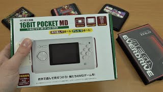 I'm Surprised By The - 16bit Pocket MD - Retro SEGA Game Console & Handheld