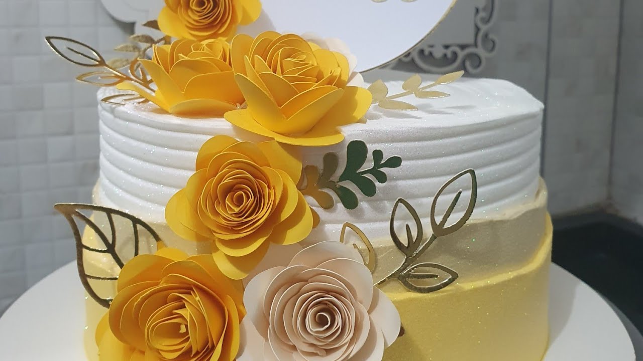 Watch Now LINDO BOLO COM DETALHES EM AMARELO | CACHEPÔ DUPLO | ATELIÊ DOCE - LIDIANE OLIVEIRA LINDO BOLO COM DETALHES EM AMARELO | CACHEPÔ DUPLO | ATELIÊ DOCE - LIDIANE OLIVEIRA