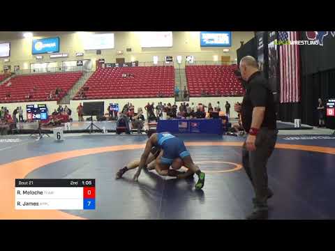 2018 Marine Corps US Open/Masters B Freestyle 78 Rnd Of 16 - Ryan Meloche (Team) Vs. Rudy James (A