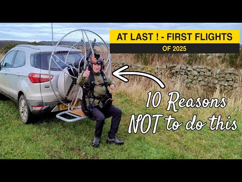 10 Reasons NOT To Take Up Paramotoring
