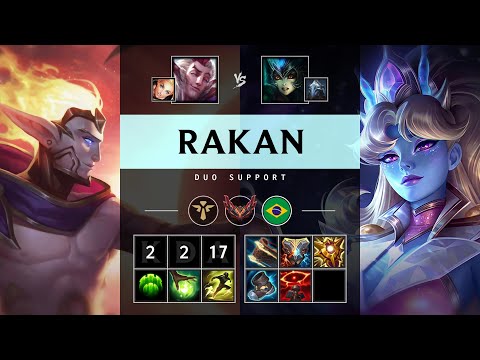 Rakan Support vs Nami - BR Grandmaster Patch 25.07