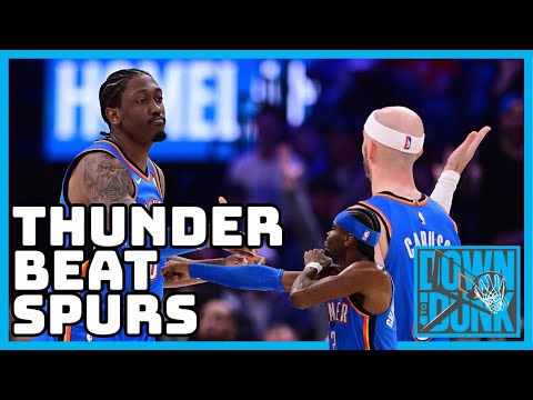 THUNDER BEAT SPURS | 34-7