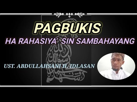 "MEMBUKA ATURAN RUMAH TANGGA" UST. ABDULLAHSANI
