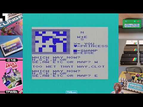 Rod Hull Replays: Perilous Swamp - Commodore VIC20 - PSION Conversion -  Featuring #JellyLoad 🪼😎