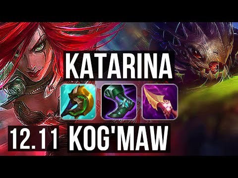 KATA vs KOG'MAW (MID) | 1.7M mastery, 7/1/3, 400+ games | EUW Diamond | 12.11