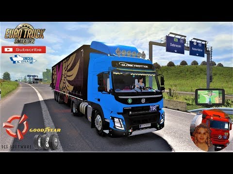 Euro Truck Simulator 2 (1.35) Volvo FMX Euro 6 fix v1.3 1.35.x by Galimin + DLC's & Mods
