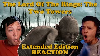 The Lord Of The Rings: The Two Towers (Extended Edition) MOVIE REACTION!!! FIRST TIME WATCHING!!!