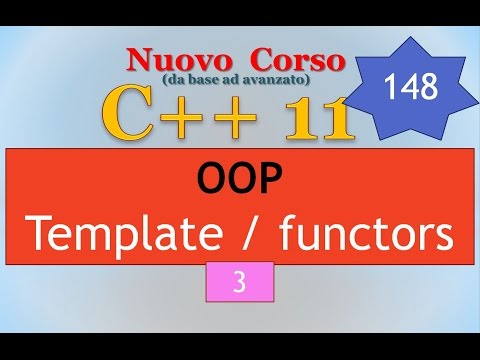 New C++11 Course ITA 148: template / 3