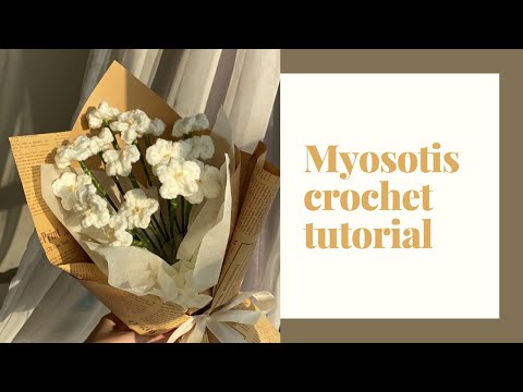 Myosotis crochet tutorial