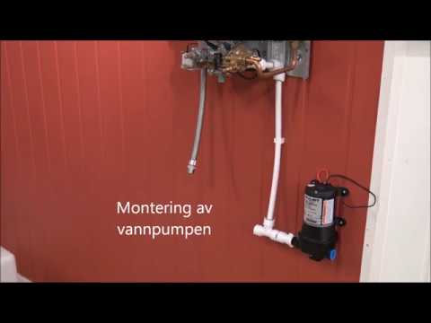 Vannpakke Sunwind 12 volt/ gass