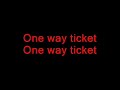One way ticket - Boney M