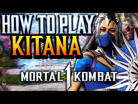 Mortal Kombat 1 - How To Play KITANA (Guide, Combos, & Tips)