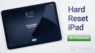 Top 5 Ways to Hard Reset iPad without iTunes or Passcode