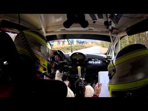 Montecarlo Rally 2014 / Villa - Michi / Abarth 500 / Vitrolles 2 quasi completa...