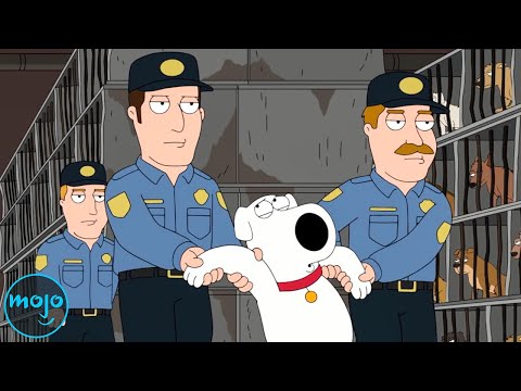 Top 10 Times Brian Griffin Got What He Deserved on Family Guy