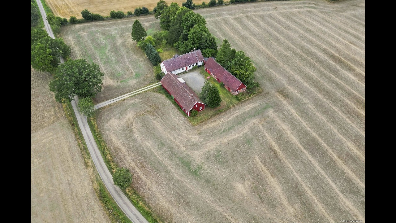7 rum Villa på Bjärröds Byaväg 134-40 Bjärsjölagård Sjöbo kommun - video