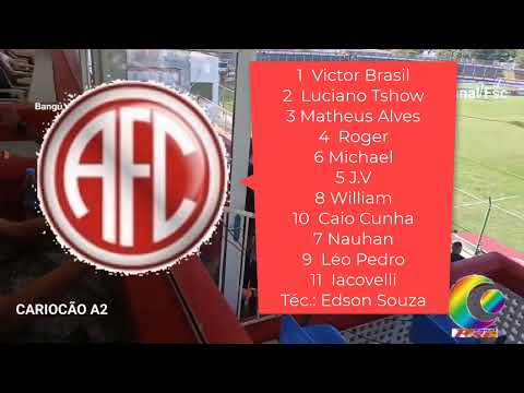 04 06 25  Bangu 0x1 America PROFISSIONAIS