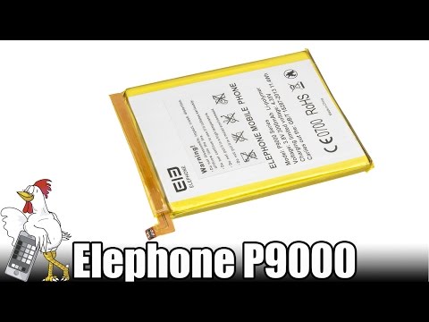 Guía del Elephone P9000: Cambiar batería